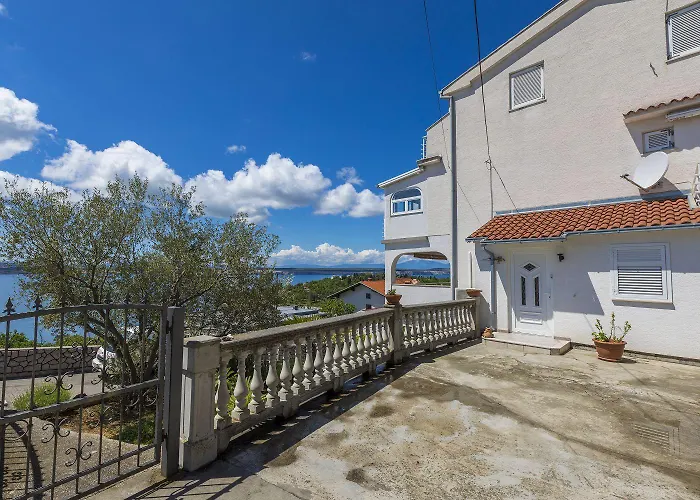 公寓 Hundefreundliches Nur 120 Meter Zum Mit Meerblick Und Parkplatz 德拉马利